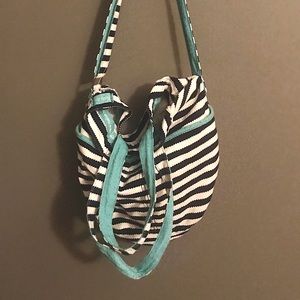 Thirty-one Retro Metro navy and white stripes